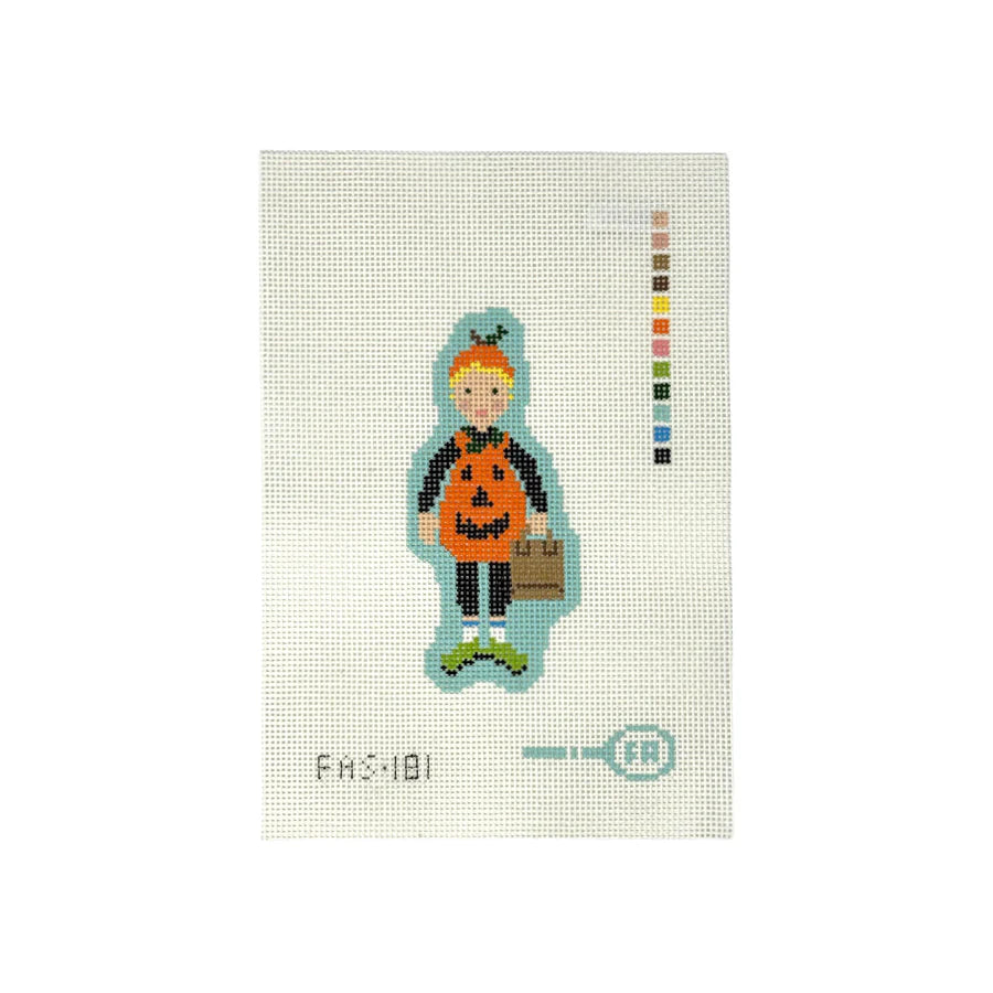 Trick or Treaters - Girl & Boy Pumpkins