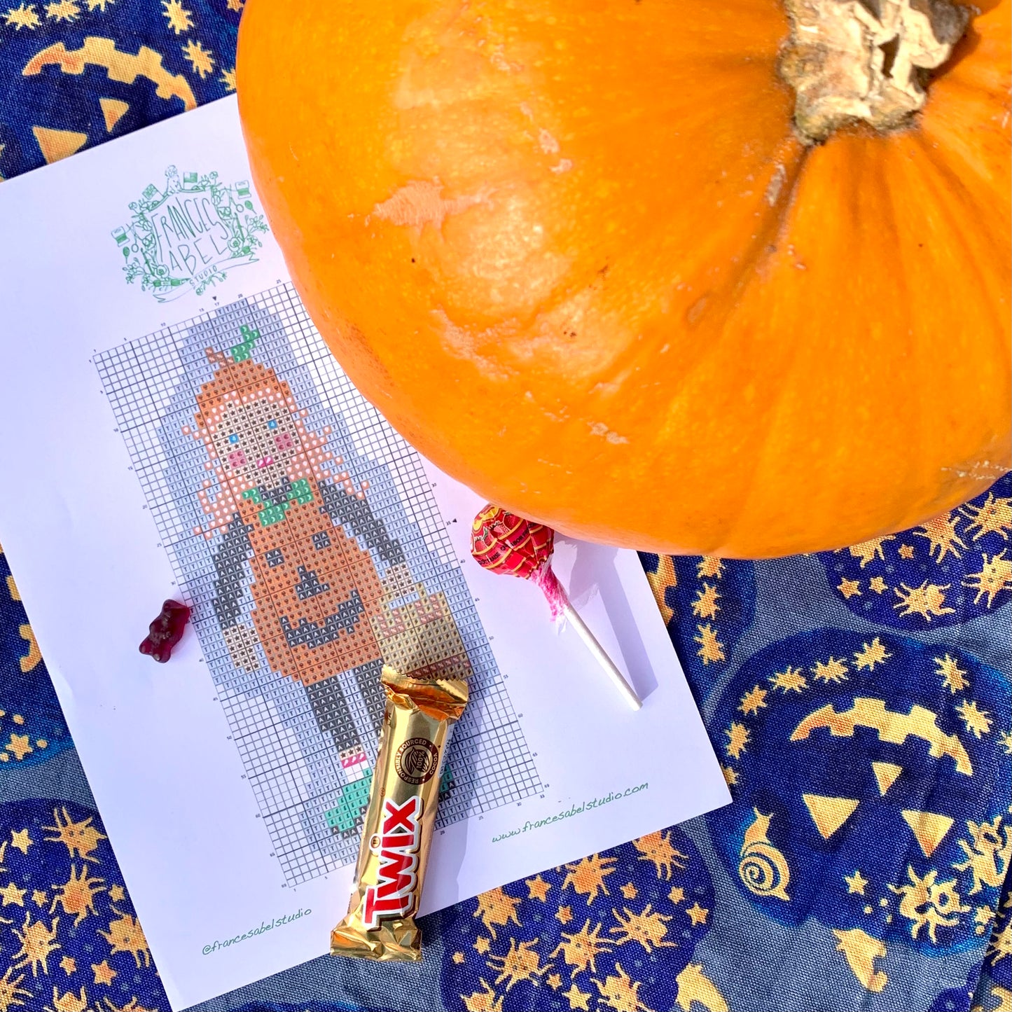 Trick or Treaters - Toddler Girl Pumpkin CHART