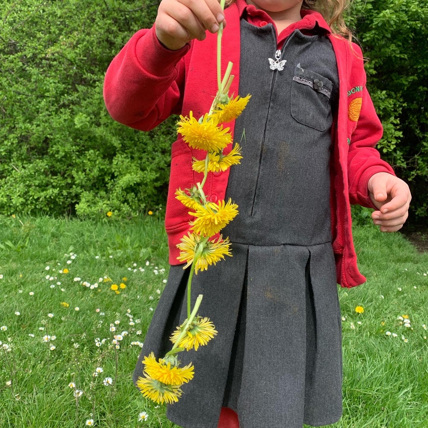 Dandelion Chain Belt or Hat Band