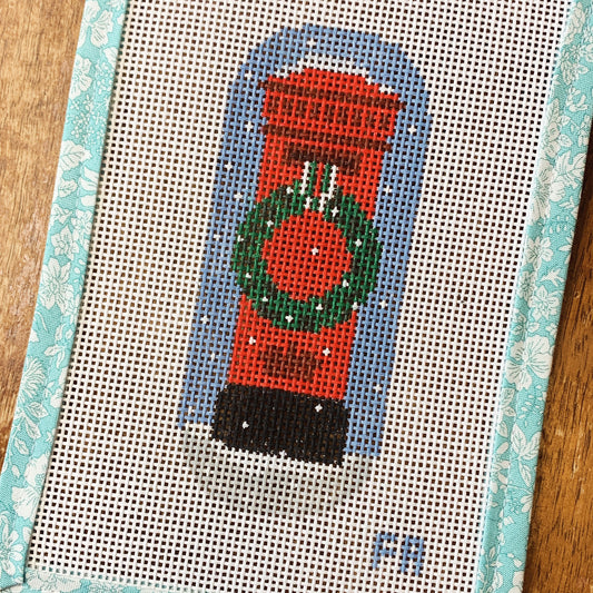 Christmas Post Box Needlepoint Canvas