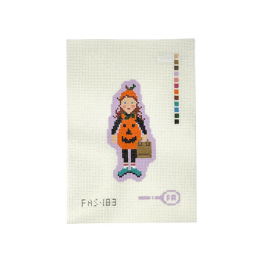 Trick or Treaters - Girl & Boy Pumpkins